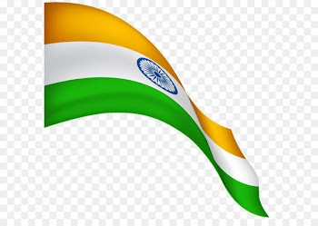 Flag of India Wallpaper - India Waving Flag Transparent Clip Art Image 