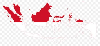 Flag of Indonesia Brunei Map - indonesia 