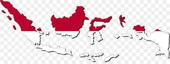 Flag of Indonesia Globe Map - indonesia map 