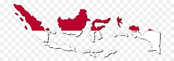 Flag of Indonesia Indonesian National Revolution World map - map 