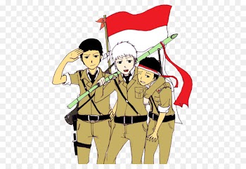 Flag of Indonesia Proclamation of Indonesian Independence Animation - Animation 