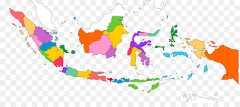 Flag of Indonesia Vector Map - indonesia 