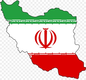 Flag of Iran Map - indonesia map 