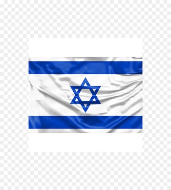 Flag of Israel Rectangle Font - Flag 