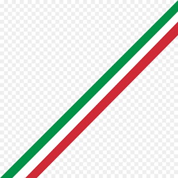 Flag of Italy Italian cuisine - stripe 