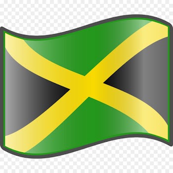 Flag of Jamaica Clip art - Jamaican Flag Cliparts 