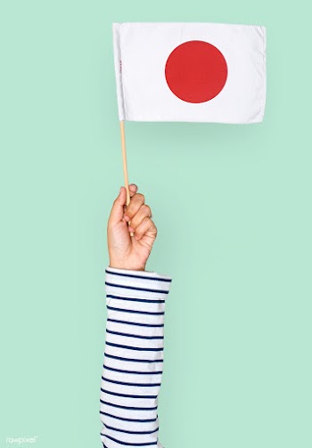 Flag of Japan | Free stock psd mockup - 379384