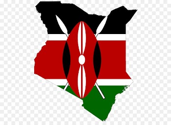 Flag of Kenya Map Clip art - Kenya Cliparts 