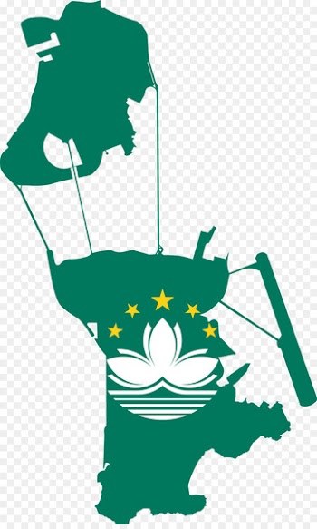 Flag of Macau Vector Map - taiwan flag 