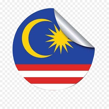 Flag of Malaysia Flag of China - Malaysian flag stickers 