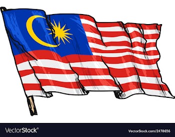 Flag of Malaysia vector image
