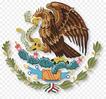 Flag of Mexico United States Mexican War of Independence Tenochtitlan - The eagle that catches the snake 