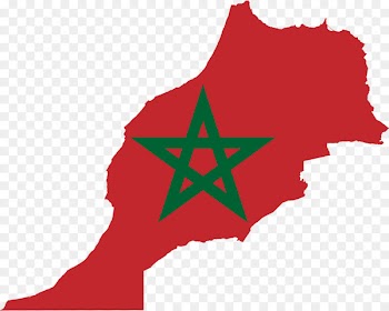 Flag of Morocco Map - china flag 