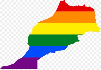 Flag of Morocco Map - morocco flag 