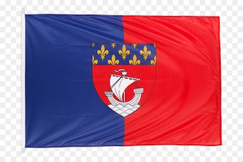 Flag of Paris Le Drapeau Ensign Flag of Senegal - flag 