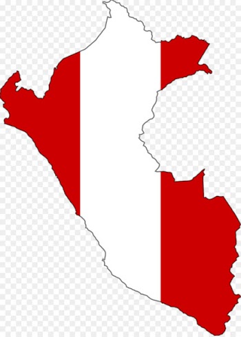 Flag of Peru Inca Empire Blank map - machu picchu 