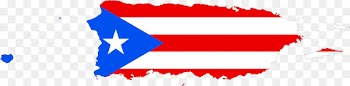 Flag of Puerto Rico Flag of the United States Map - island 