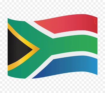 Flag of South Africa Flags of the World Emoji - unicorn 