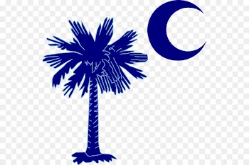 Flag of South Carolina Sabal Palm Arecaceae Clip art - Crescent Moon Clipart 