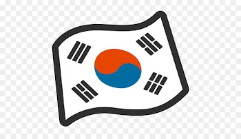 Flag of South Korea Flag of North Korea - korean 