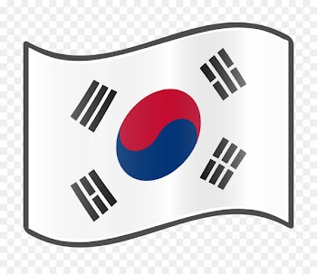 Flag of South Korea Flag of North Korea - korean 