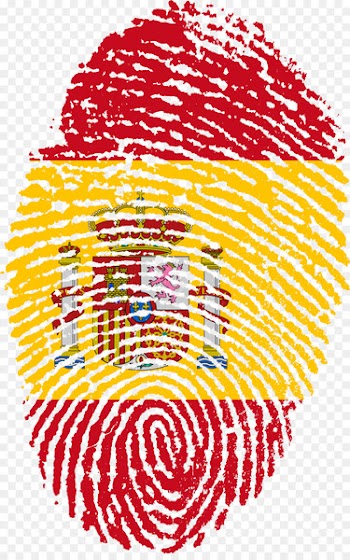 Flag of Spain Fingerprint National flag Flag of Bolivia - finger print 