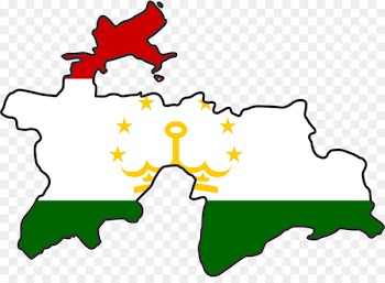 Flag of Tajikistan Tajik Soviet Socialist Republic Vector graphics Map - bp pennant 
