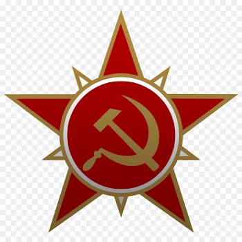 Flag of the Soviet Union Hammer and sickle Communist symbolism - red star 