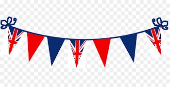 Flag of the United Kingdom Bunting Clip art - Queen Birthday Cliparts 