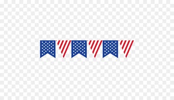 Flag of the United States Bunting - BORDER FLAG 