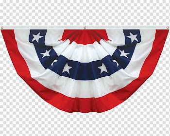 Flag of the United States Bunting New York City Banner, bunting banner transparent background PNG clipart