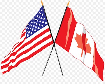 Flag of the United States Flag of Canada Canadian Americans - american flag 
