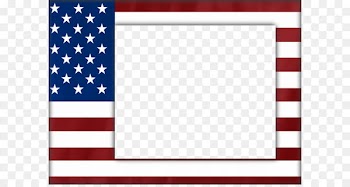 Flag of the United States Flag of Nigeria - USA Frame PNG Clipart 
