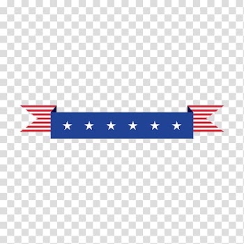 Flag of the United States Flag of the United States Flag Day Vexel, white ribbon transparent background PNG clipart