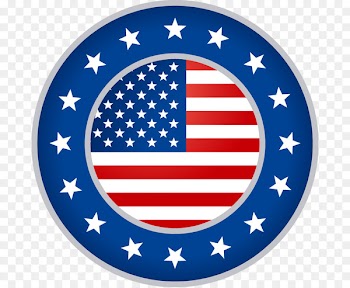 Flag of the United States Flag patch - vector hand-drawn elements of the united states 