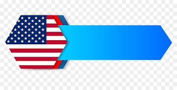 Flag of the United States Gadsden flag - Vector American Flag title box 