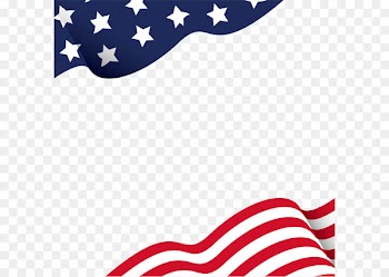 Flag of the United States Independence Day - American flag borders 