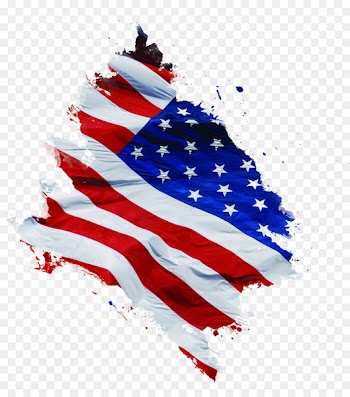Flag of the United States Independence Day - American flag poster celebrating 