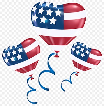 Flag of the United States Independence Day Balloon Clip art - America 