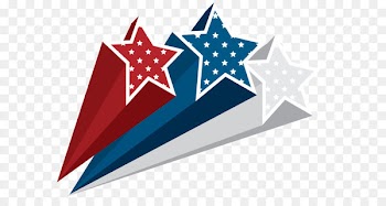 Flag of the United States Independence Day Clip art - USA Stars Decoration PNG Clipart Image 
