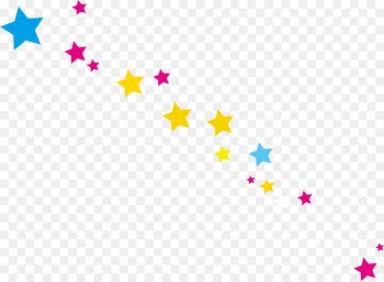 Flag of the United States Napkin Star Blue - Floating five-star material 