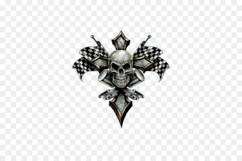 Flag of the United States Skull Decal Clip art - Flag 