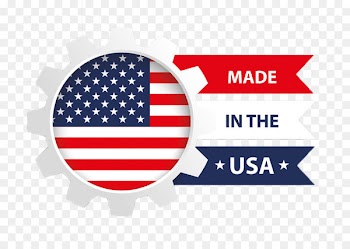 Flag of the United States Stock illustration Illustration - Made in the USA label 