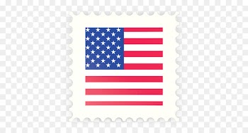 Flag of the United States Thin Blue Line - Italy stamp 