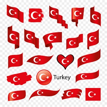 Flag of Turkey Clip art - turkish vector 