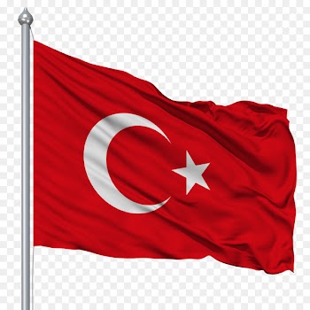 Flag of Turkey Flagpole - turk 