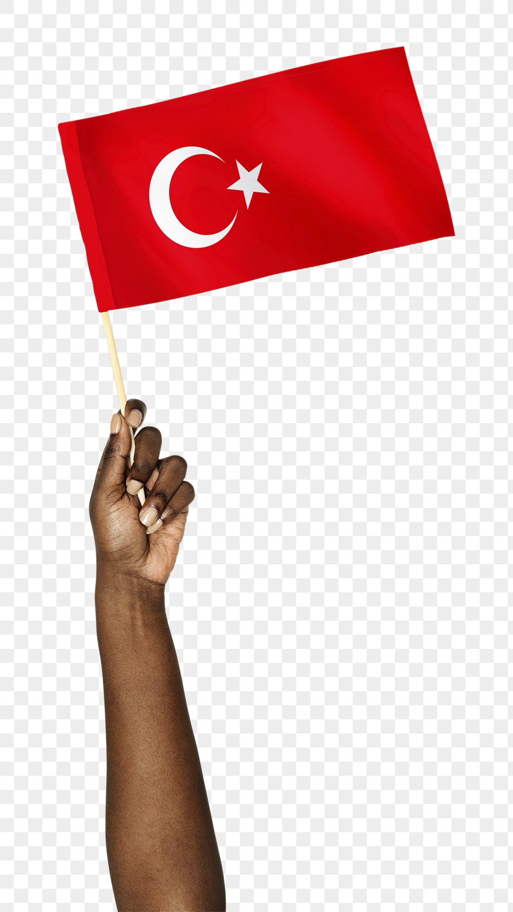 Flag of Turkey png in black | Free PNG - rawpixel
