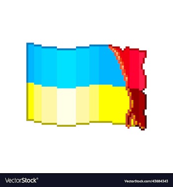flag of ukraine red and black struggle flag
