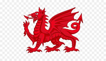 Flag of Wales King Arthur Welsh Dragon - dragon 