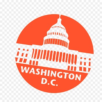 Flag of Washington, D.C. Northern Virginia Passport stamp - passport 